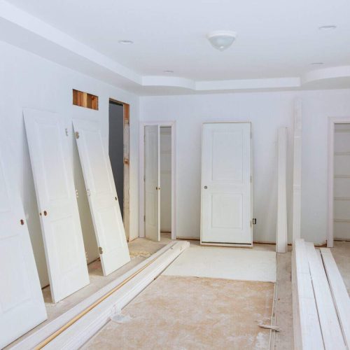 Interior construction of housing Construction building industry new home construction interior