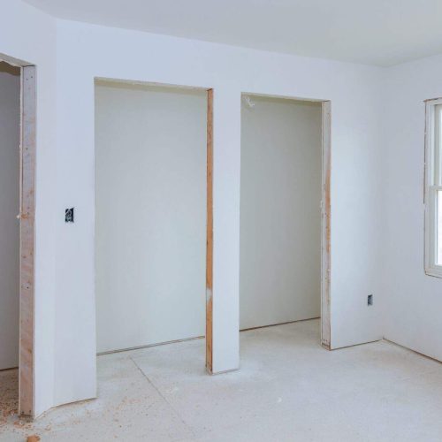 Interior construction of housing Construction building industry new home construction interior