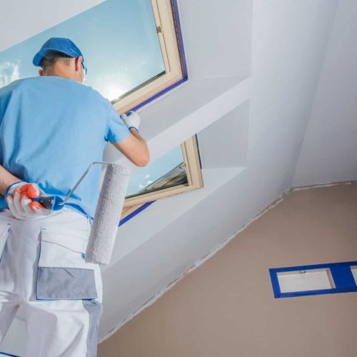 Men Painting Apartment